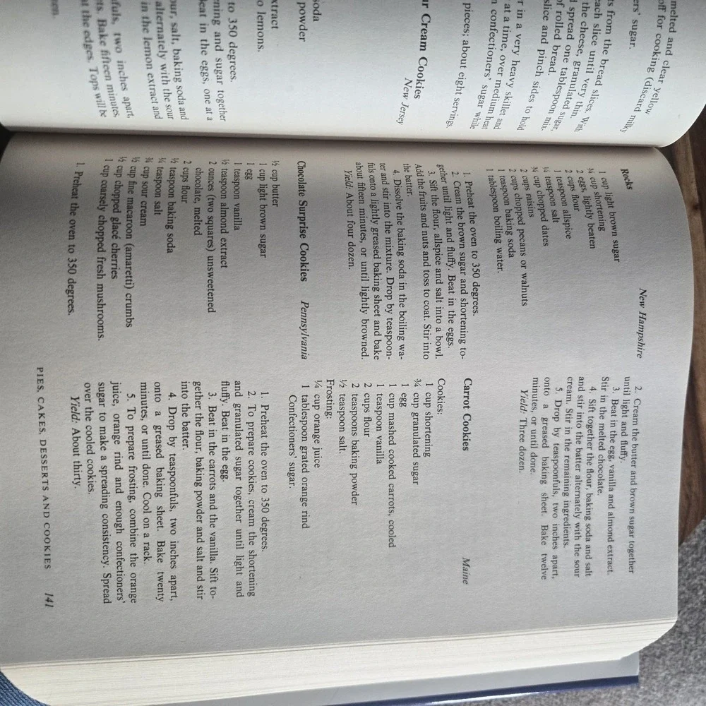 New York Times Heritage‎ Cookbook by Jean Hewitt 1972 Hardcover